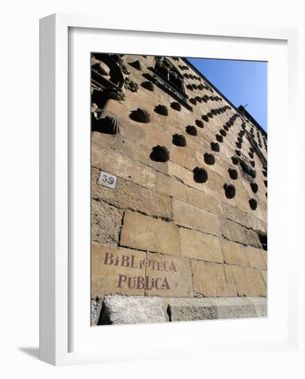 Casa De Las Conchas (House of Shells), Salamanca, Spain-R H Productions-Framed Photographic Print