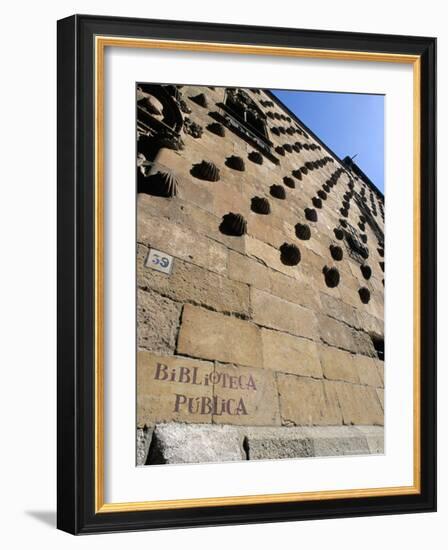 Casa De Las Conchas (House of Shells), Salamanca, Spain-R H Productions-Framed Photographic Print