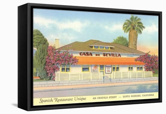 Casa de Sevilla, Santa Barbara, California-null-Framed Stretched Canvas