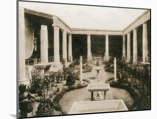 Casa Dei Vettii, Pompeii, Italy, C1900s-null-Mounted Giclee Print