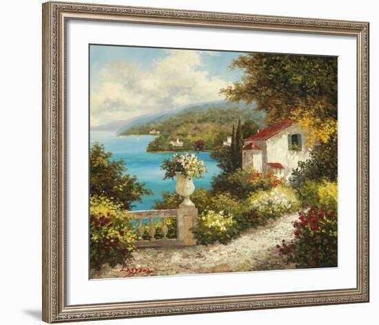 Casa del Mare-Lazzara-Framed Art Print