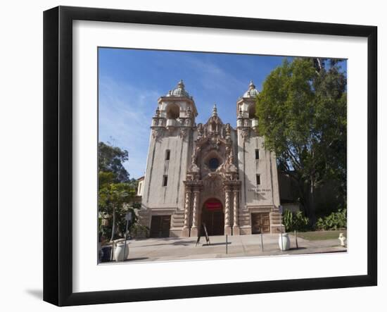 Casa Del Prado, Balboa Park, San Diego, California, United States of America, North America-Sergio Pitamitz-Framed Photographic Print