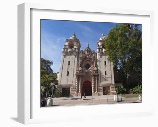 Casa Del Prado, Balboa Park, San Diego, California, United States of America, North America-Sergio Pitamitz-Framed Photographic Print