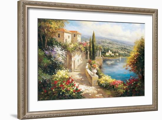 Casa dell'Oceano-Paline-Framed Art Print