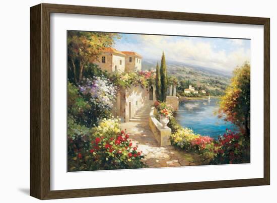 Casa dell'Oceano-Paline-Framed Premium Giclee Print