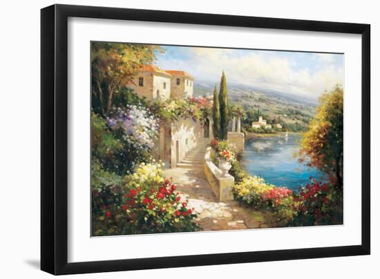 Casa dell'Oceano-Paline-Framed Premium Giclee Print