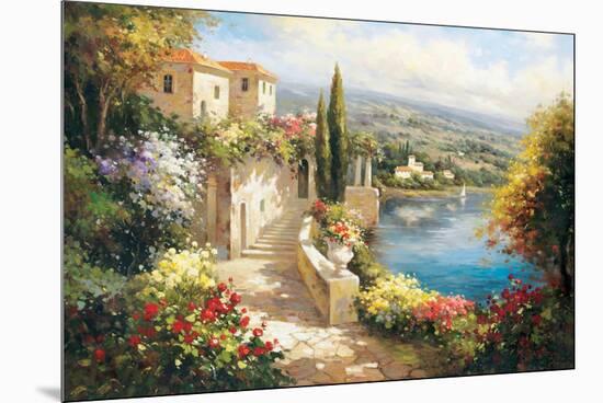 Casa dell'Oceano-Paline-Mounted Premium Giclee Print