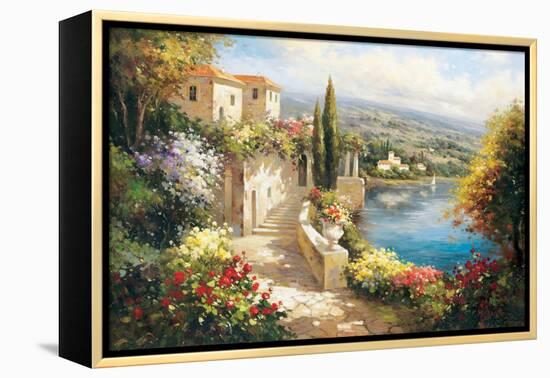 Casa dell'Oceano-Paline-Framed Stretched Canvas