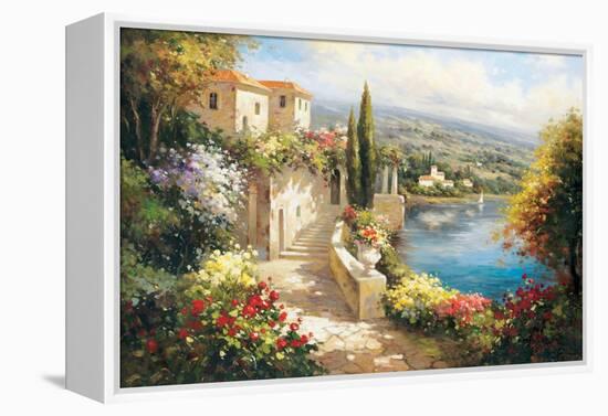 Casa dell'Oceano-Paline-Framed Stretched Canvas