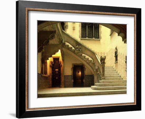 Casa Lleo Morera, Barcelona, Spain-null-Framed Photographic Print