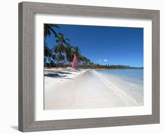 Casa Marina Bay Beach, Las Galleras, Dominican Republic, West Indies, Caribbean, Central America-Ethel Davies-Framed Photographic Print