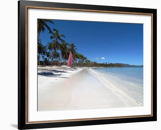 Casa Marina Bay Beach, Las Galleras, Dominican Republic, West Indies, Caribbean, Central America-Ethel Davies-Framed Photographic Print