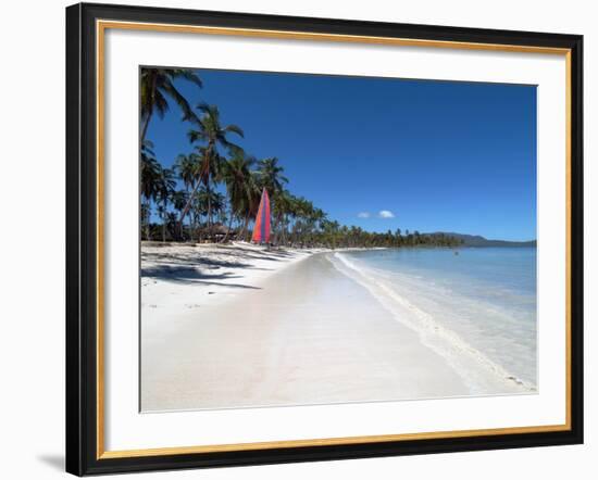 Casa Marina Bay Beach, Las Galleras, Dominican Republic, West Indies, Caribbean, Central America-Ethel Davies-Framed Photographic Print