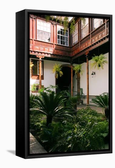 Casa Montanes, La Laguna, Tenerife, Canary Islands, 2007-Peter Thompson-Framed Premier Image Canvas