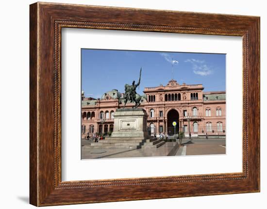 Casa Rosada in Plaza de Mayo, Buenos Aires, Argentina, South America-Stuart Black-Framed Photographic Print