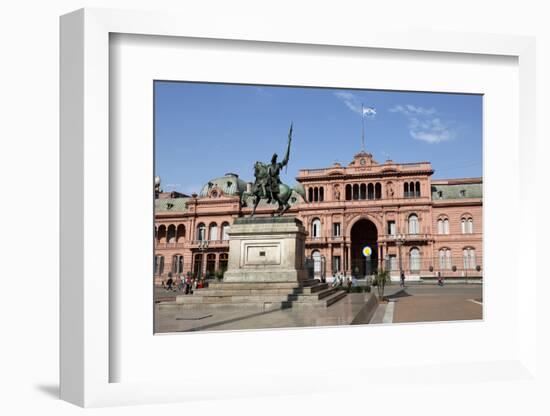 Casa Rosada in Plaza de Mayo, Buenos Aires, Argentina, South America-Stuart Black-Framed Photographic Print