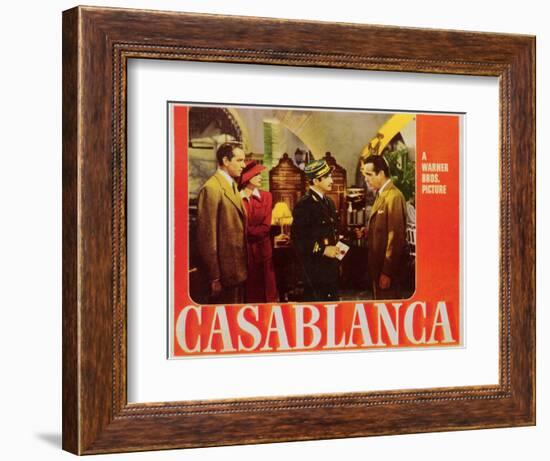 Casablanca, 1942-null-Framed Premium Giclee Print