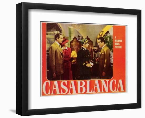 Casablanca, 1942-null-Framed Premium Giclee Print