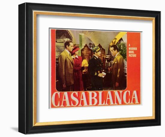 Casablanca, 1942-null-Framed Premium Giclee Print