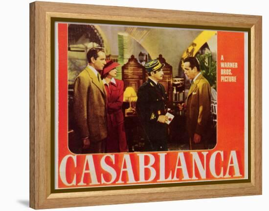 Casablanca, 1942-null-Framed Stretched Canvas