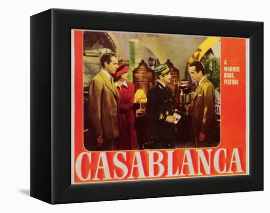 Casablanca, 1942-null-Framed Stretched Canvas