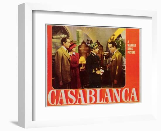 Casablanca, 1942-null-Framed Art Print