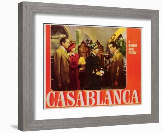 Casablanca, 1942-null-Framed Art Print