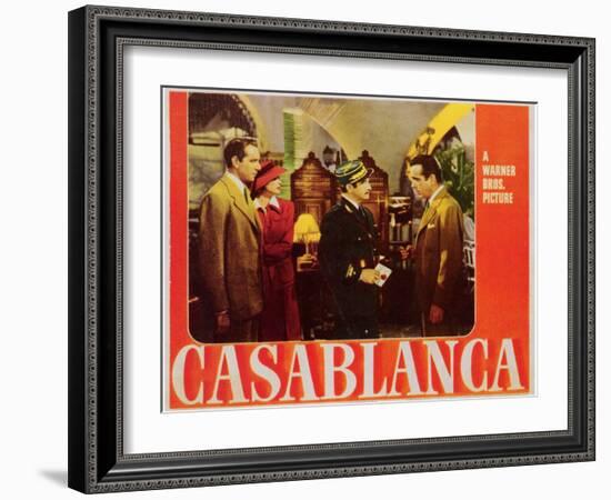 Casablanca, 1942-null-Framed Art Print