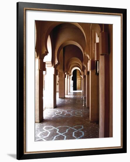 Casablanca Corridor-Malcolm Sanders-Framed Giclee Print