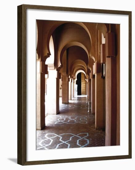 Casablanca Corridor-Malcolm Sanders-Framed Giclee Print
