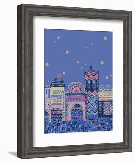 Casablanca Graphic-null-Framed Giclee Print