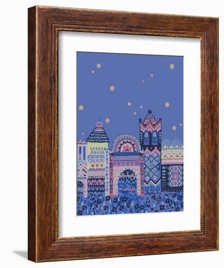 Casablanca Graphic-null-Framed Giclee Print