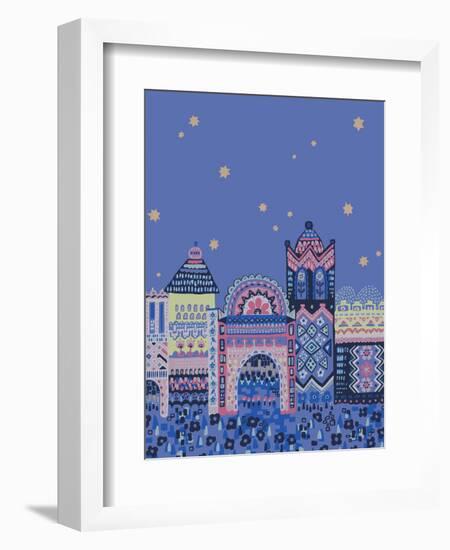 Casablanca Graphic-null-Framed Giclee Print