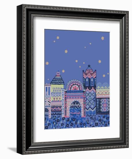 Casablanca Graphic-null-Framed Giclee Print