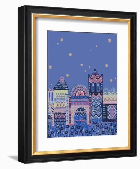 Casablanca Graphic-null-Framed Giclee Print