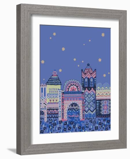 Casablanca Graphic-null-Framed Giclee Print