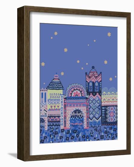 Casablanca Graphic-null-Framed Giclee Print