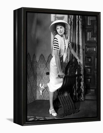 Casablanca, Ingrid Bergman, 1942-null-Framed Stretched Canvas
