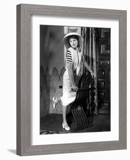 Casablanca, Ingrid Bergman, 1942-null-Framed Photo