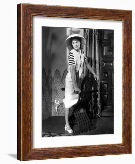 Casablanca, Ingrid Bergman, 1942-null-Framed Photo