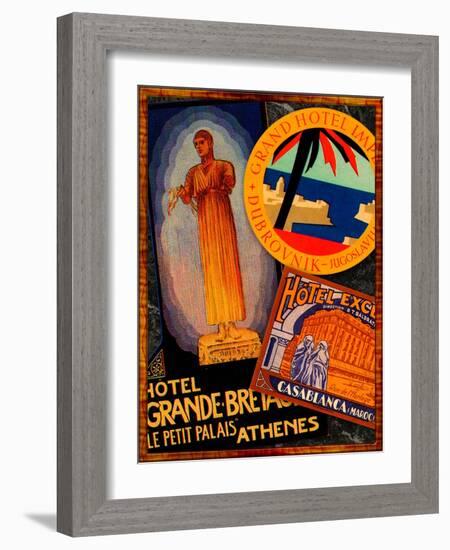 Casablanca-Kate Ward Thacker-Framed Giclee Print