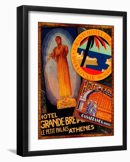 Casablanca-Kate Ward Thacker-Framed Giclee Print