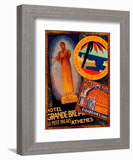 Casablanca-Kate Ward Thacker-Framed Giclee Print