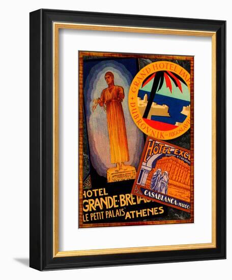 Casablanca-Kate Ward Thacker-Framed Giclee Print