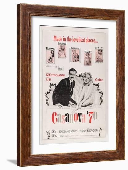 Casanova '70-null-Framed Art Print