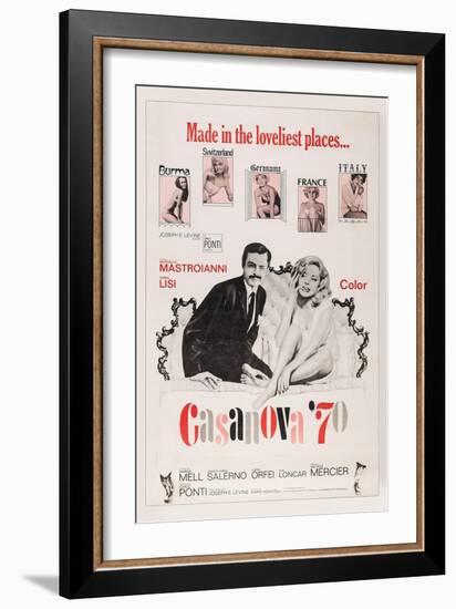 Casanova '70-null-Framed Art Print