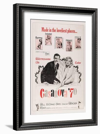 Casanova '70-null-Framed Art Print