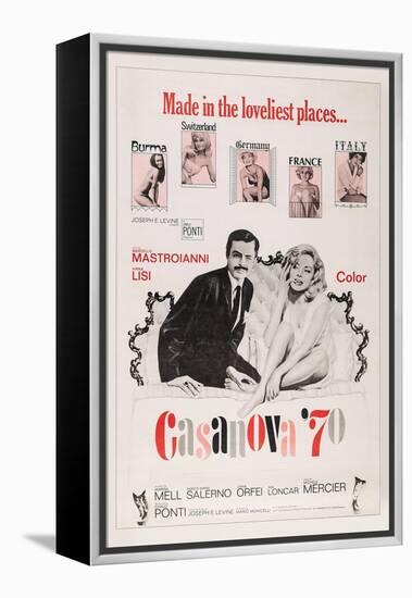 Casanova '70-null-Framed Stretched Canvas