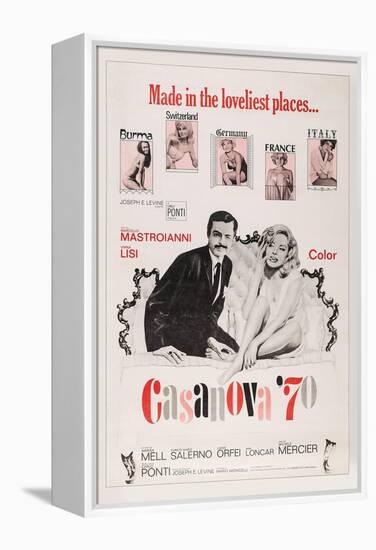 Casanova '70-null-Framed Stretched Canvas