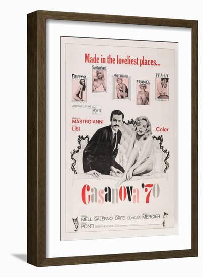 Casanova '70-null-Framed Premium Giclee Print